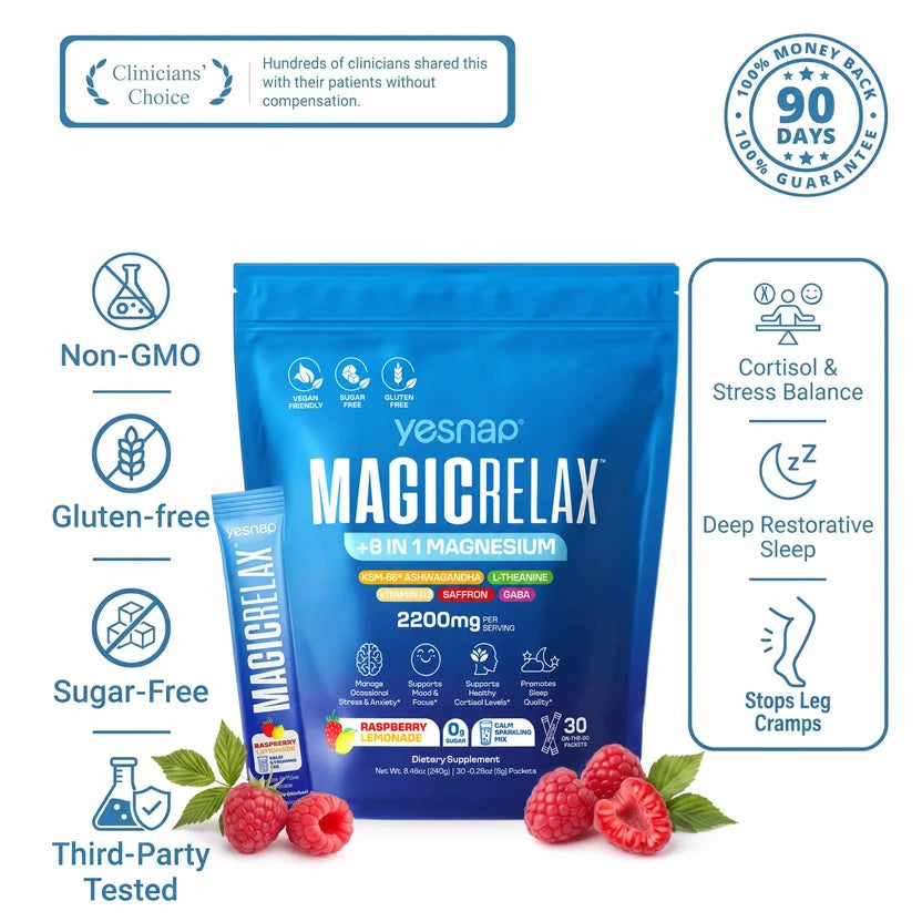 MAGIC RELAX - YESNAP X30 SACHETS ORIGINAL 🍃💤