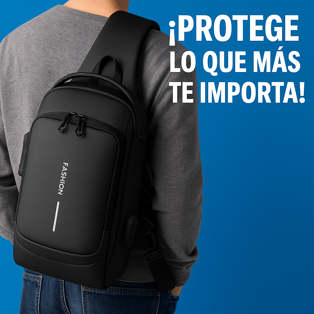 Bolso Antirrobo Manos Libres 🎒🔐