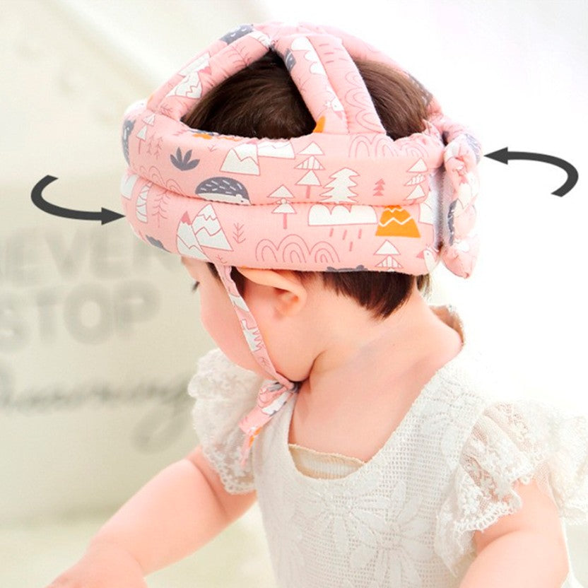 GORRO PROTECTOR PARA BEBES 👶🛡️ + PAR DE RODILLERAS GRATIS!