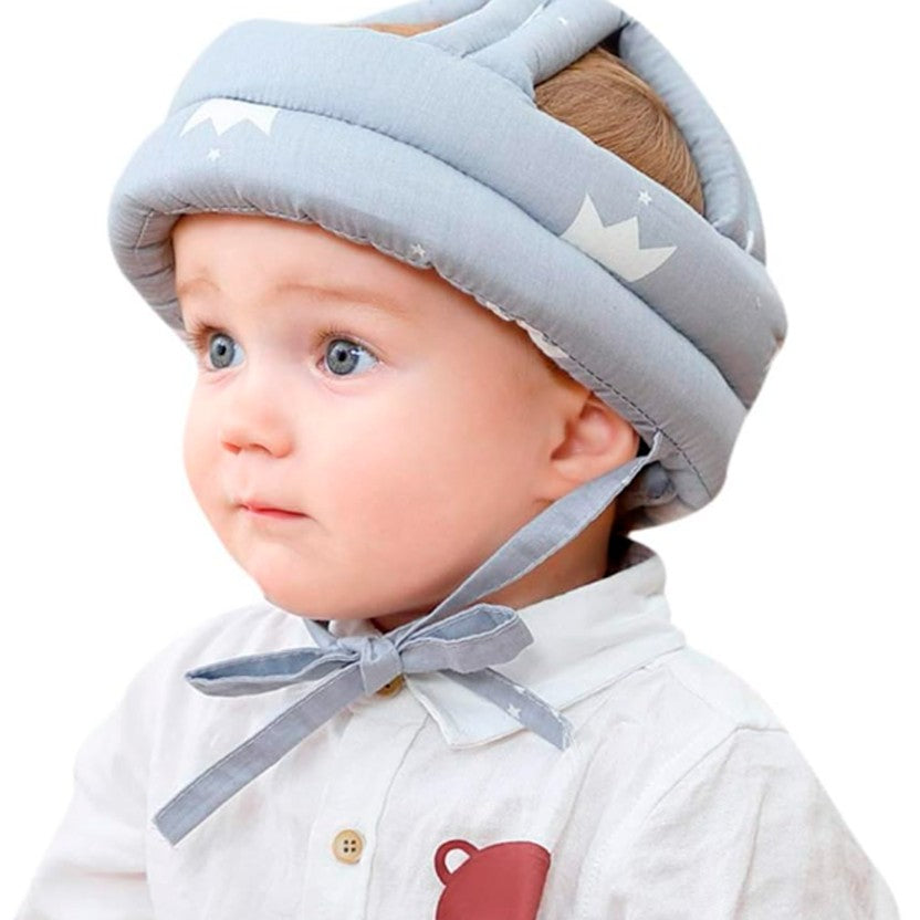 GORRO PROTECTOR PARA BEBES 👶🛡️ + PAR DE RODILLERAS GRATIS!
