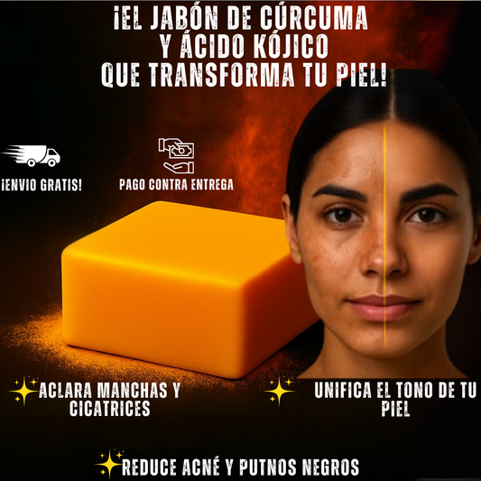 JABON DE CURCUMA Y ACIDO KOJICO 🧼🫧